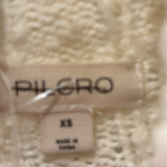 NWOT Anthropologie Pilcro Oversized Cozy Multicolor Turtleneck Sweater - XS - Picture 3 of 7